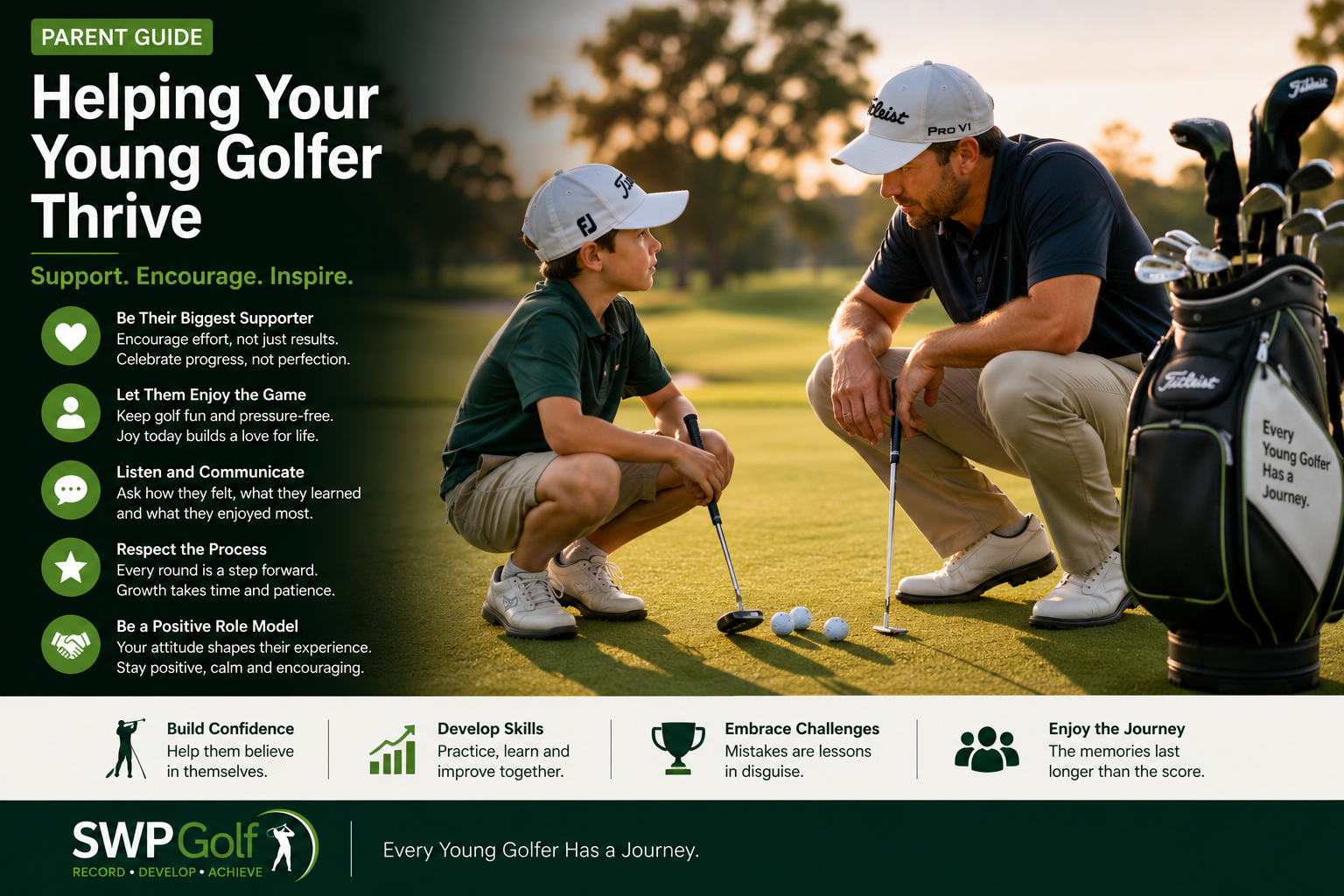 The Parent’s Role in a Young Golfer’s Journey — SWP Golf blog article